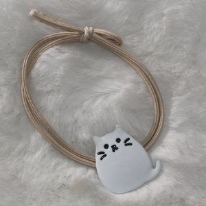 Kawaii Kitten Thin Elastic Hair Tie